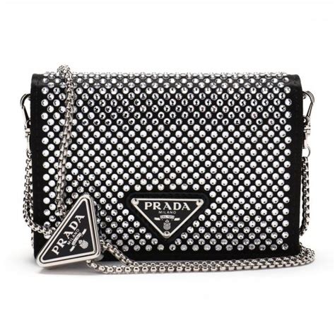 prada satin card holder